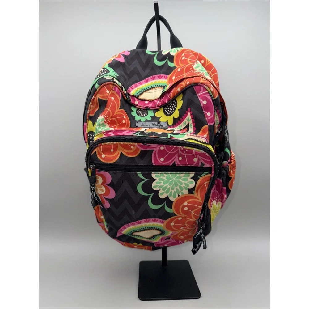 Vera Bradley Women's Backpack Quilted Floral Pattern Design